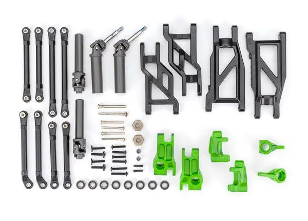 9180-Grn Traxxas Upgrade Kit, Hd, Green (Fits 2Wd Rustler/Stampede) 1