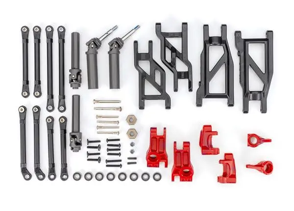 9180-Red Traxxas Upgrade Kit, Hd, Red (Fits 2Wd Rustler/Stampede) 1