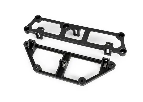 9234X Traxxas Body Mounts, Front & Rear (Fits #8188 & 9240 Bodies) 1