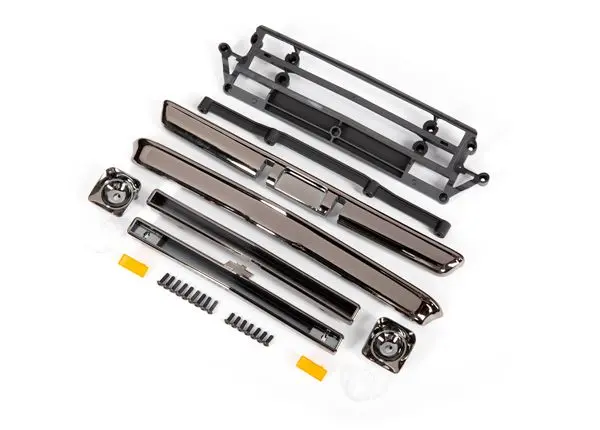 9415X Body Accessories, Chevrolet C10, Black (Includes Grille (Upper & Lower), Headlight Housings (Left & Right), Bumpers (Front & Rear), Mounting Retainers And Hardware) 1