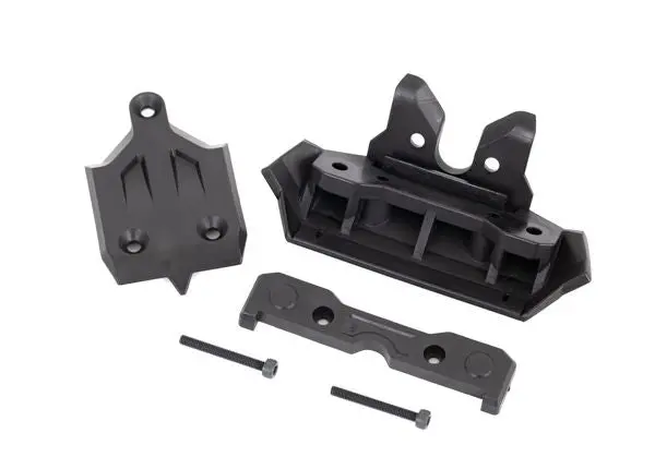 9535 Traxxas Bumper, Front/ Skidplate, Front/ Tie Bar Mount, Front/ 3 1