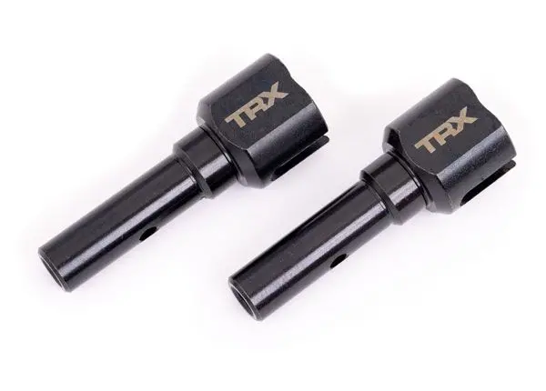 9554X Traxxas Stub Axles, Hardened Steel (2) (For Tra9557 Driveshaft) 1