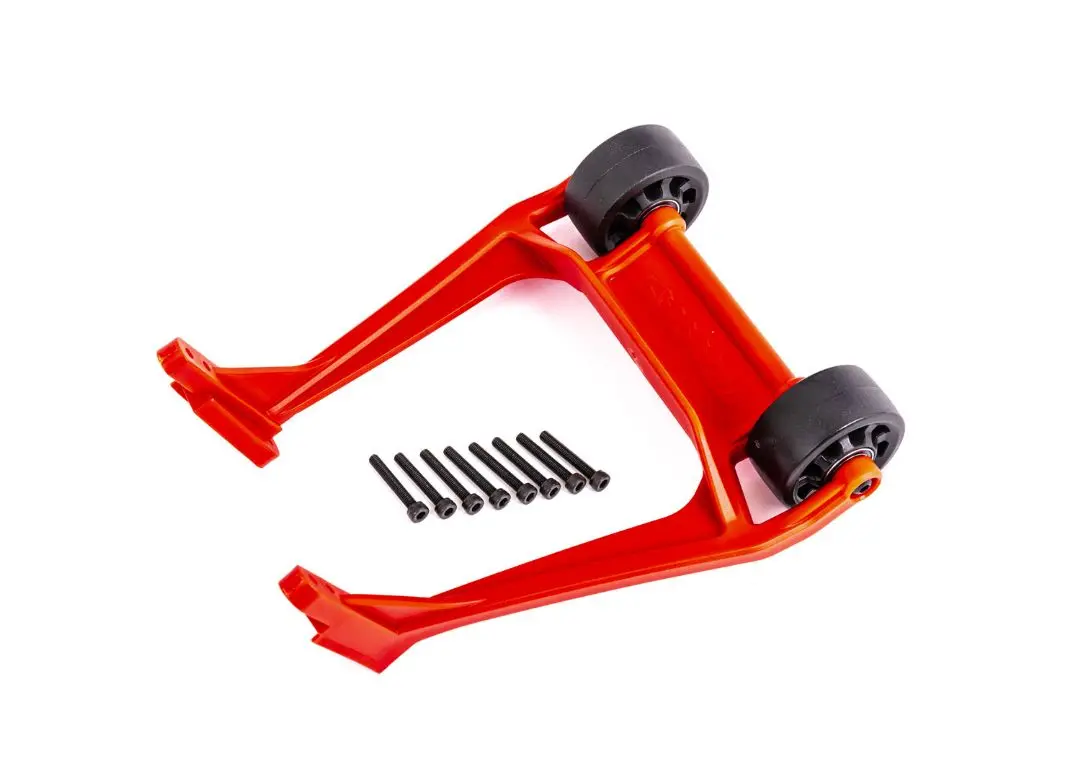 9576R Traxxas Wheelie Bar, Red (Assembled) 1