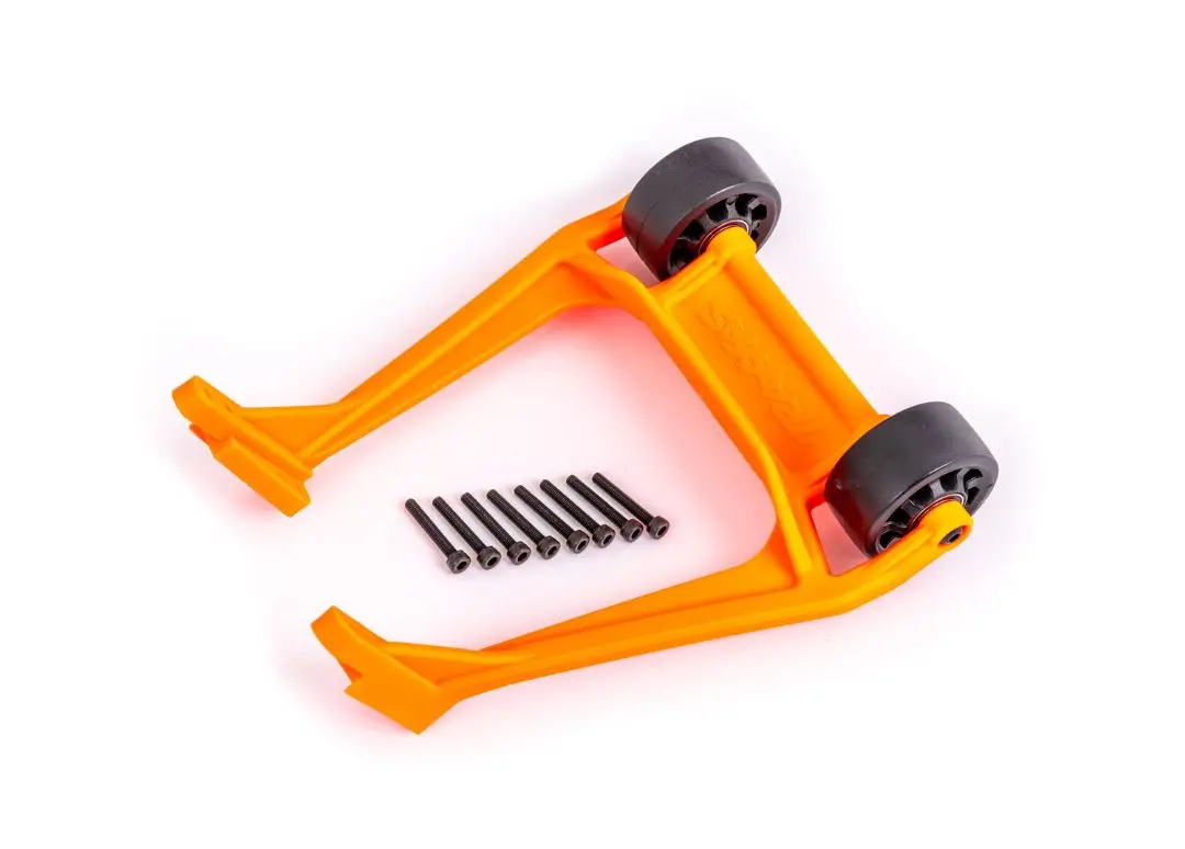 9576T Traxxas Wheelie Bar, Orange (Assembled) 1
