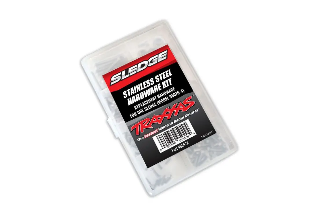 9592X Traxxas Hardware Kit, Stainless Steel, Sledge 1