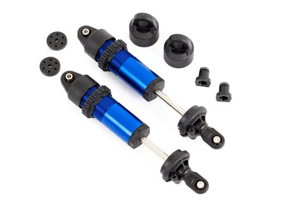 9660 Traxxas Shocks, Gt-Maxx, Aluminum (Blue-Anodized) 1