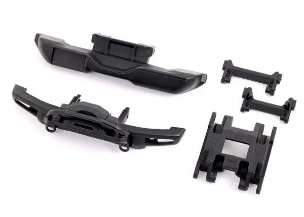 9735A Traxxas Front Bumper With Winch/ Rear Bumper/ Bumper Mounts 1