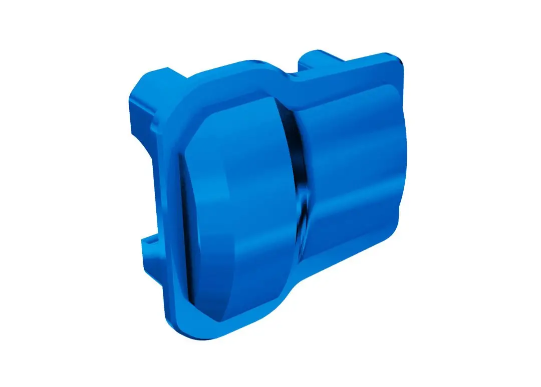 9738 Traxxas Differential Cover, Front Or Rear (Blue) (2) 1
