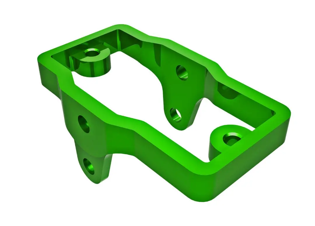 9739-Grn Traxxas Servo Mount, 6061-T6 Aluminum (Green-Anodized) 1