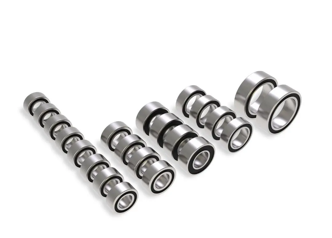 9745X Traxxas Ball Bearing Set, Black Rubber Sealed, Complete 1