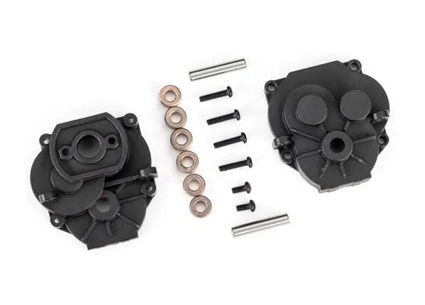 9747 Traxxas Gearbox Housing (Front & Rear) 1