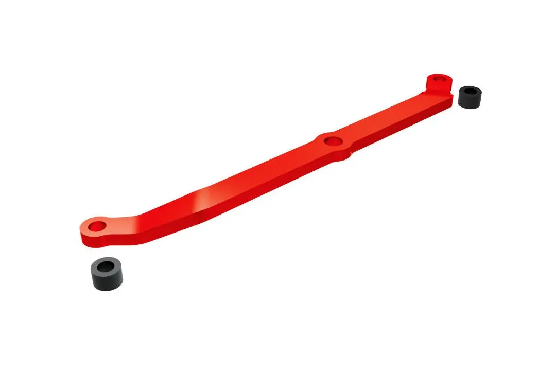 9748-Red Traxxas Steering Link, Aluminum (Red-Anodized) 1