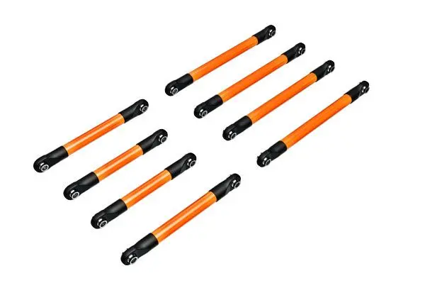 9749-Orng Traxxas Suspension Link Set, Aluminum (Orange-Anodized) 1