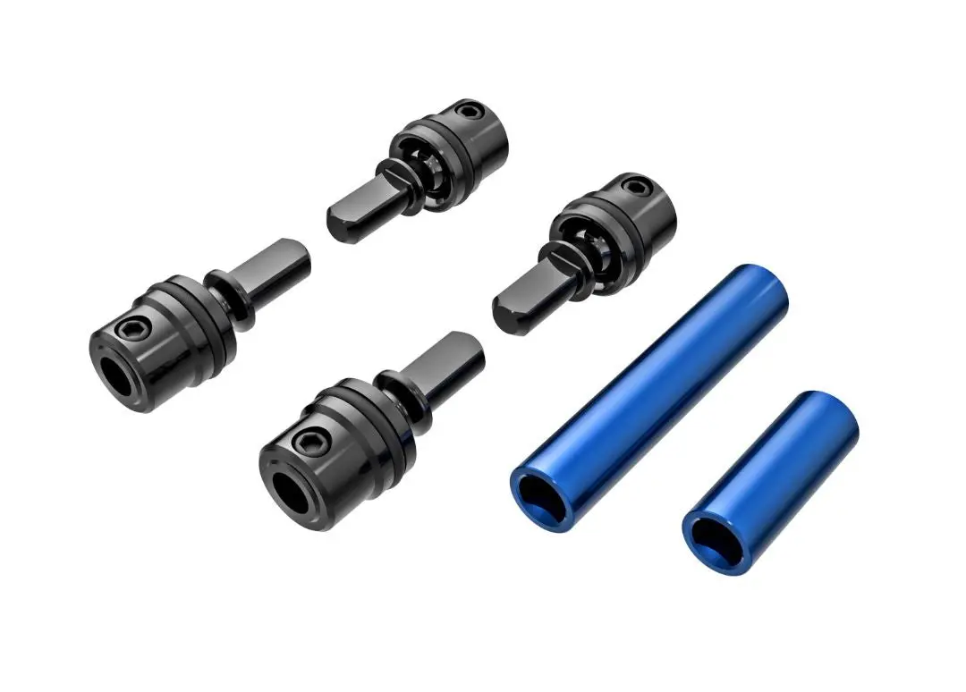 9751 Traxxas Driveshafts, Center, Male (Metal) (4) 1
