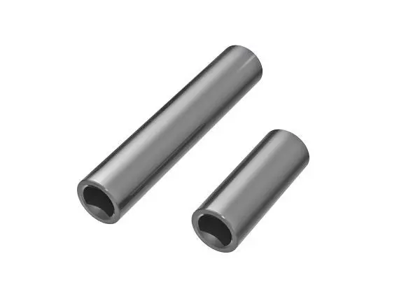 9752-Gray Traxxas Driveshafts, Center, Female, Aluminum (Dark Titanium) 1