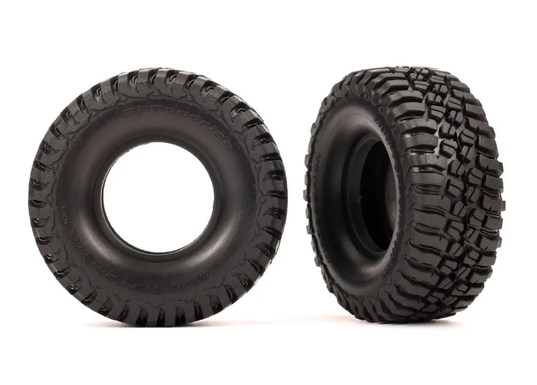 9771 Traxxas Tires, Bfgoodrich Mud-Terrain T/A Km3 2.2X1.0" (2) 1