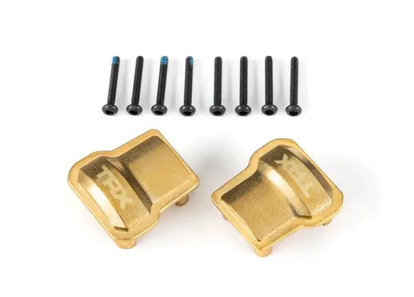 9787 Traxxas Axle Cover, Brass (8 Grams) (2) 1