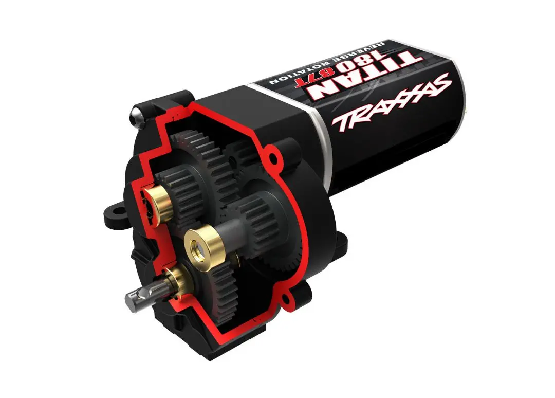 9791 Traxxas Transmission, Complete (High Range (Trail) Gearing) 1