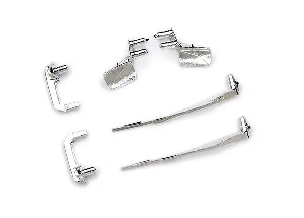 9817 Traxxas Door Handles/Mirrors, Side (L&R)/Wipers(Fits #9811 Body) 1