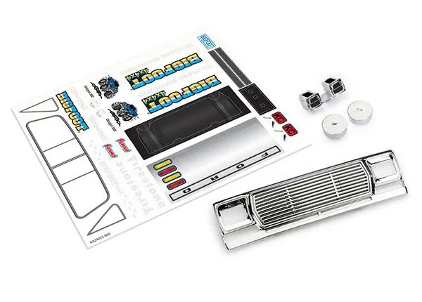 9844X Traxxas Body Conversion Kit, 1/18 Scale Trx-4Mt Bigfoot No. 1 1