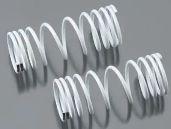 6857 Traxxas Progressive Rate Front Shock Springs (White) (2) 1
