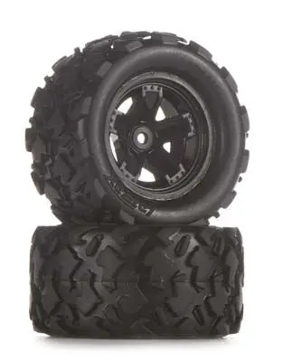 7672 Tires/Wheels Assembled Glued Teton (2) Tra7672 1