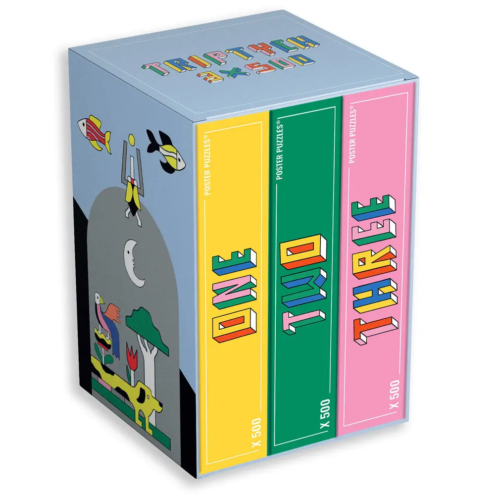 Triptych 3X500-Piece Puzzle 1
