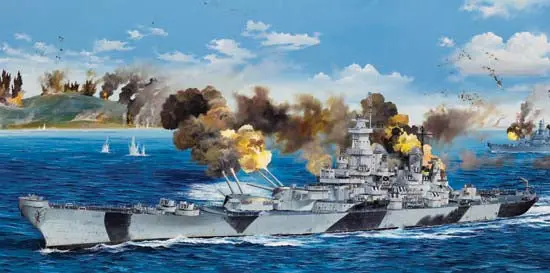 03706 Trumpeter 1/200 Uss Iowa Bb-61 1
