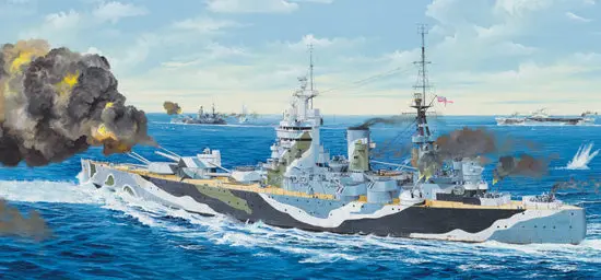 03708 Trumpeter 1/200 Hms Nelson 1944 1