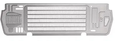 Dcb-1 Wag Decorative Grill Compatible With Traxxas Trx-4 Bronco 1