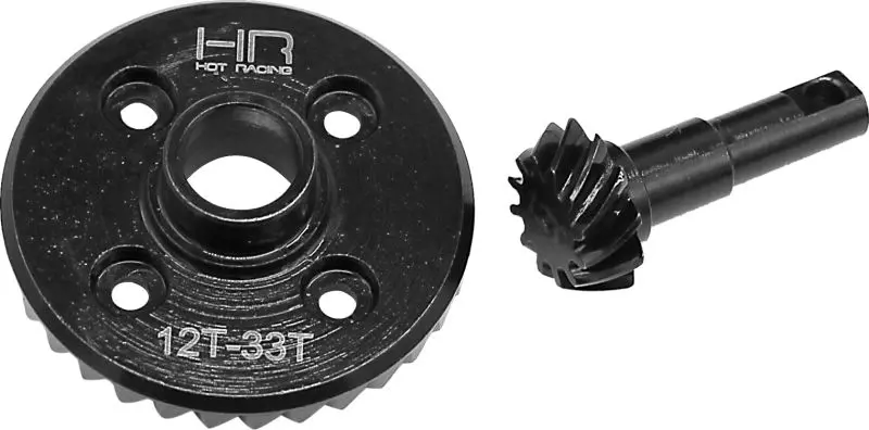 Trxf9312 Steel Helical Diff Ring/Pinion Overdrive (12/33T) Trx4 1