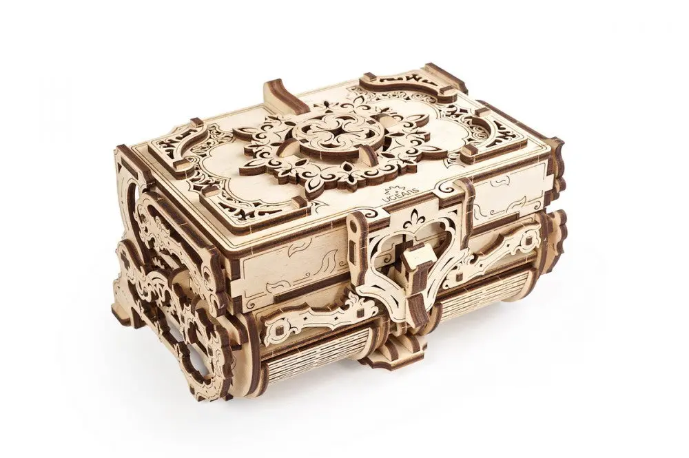 Ugears Antique Box» Mechanical Model Kit 185Pieces 1