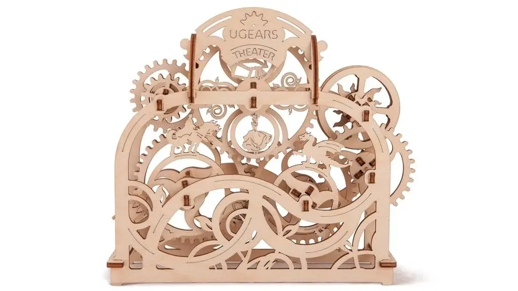 Ugears Theater Mechanical Model 70 Pieces 1