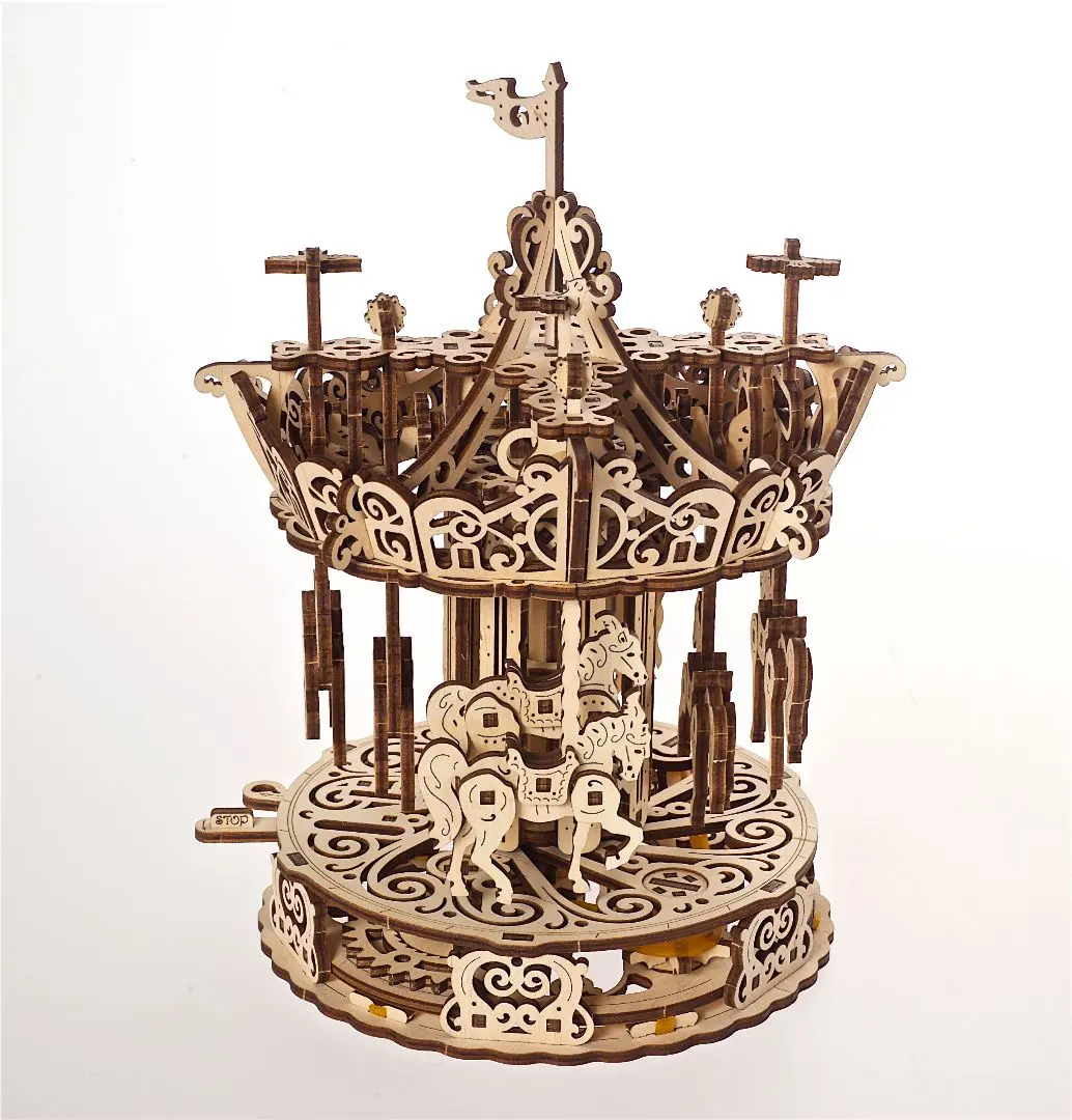 Ugr70129 Ugears Carousel - 300 Pieces 1