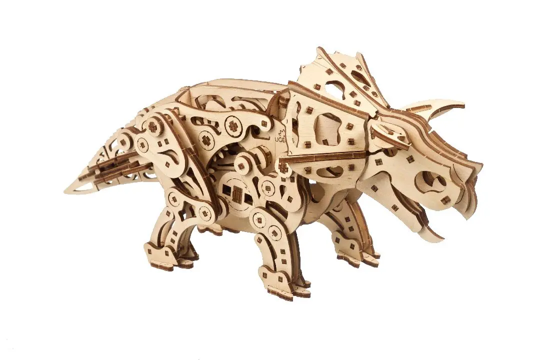 70211 Ugears Triceratops - 400 Pieces (Advanced) 1