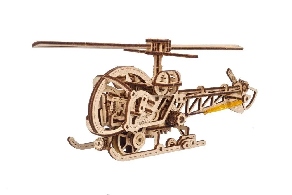 70225 Ugears Mini Helicopter - 167 Pieces (Easy) 1