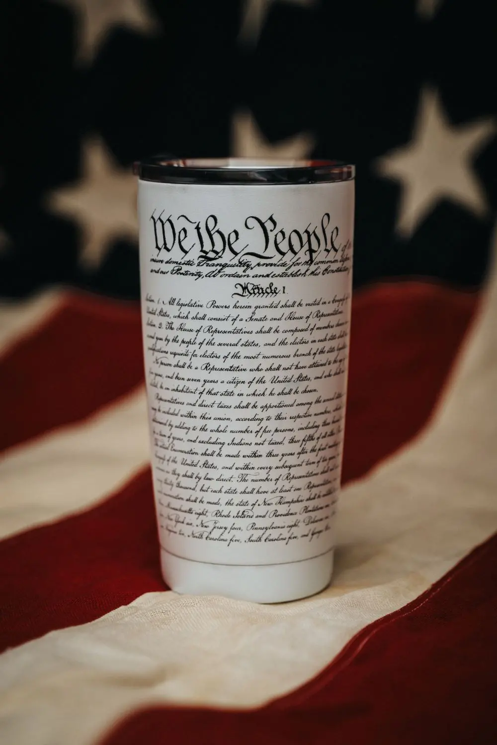 20 Oz Tumbler - Us Constitution 1