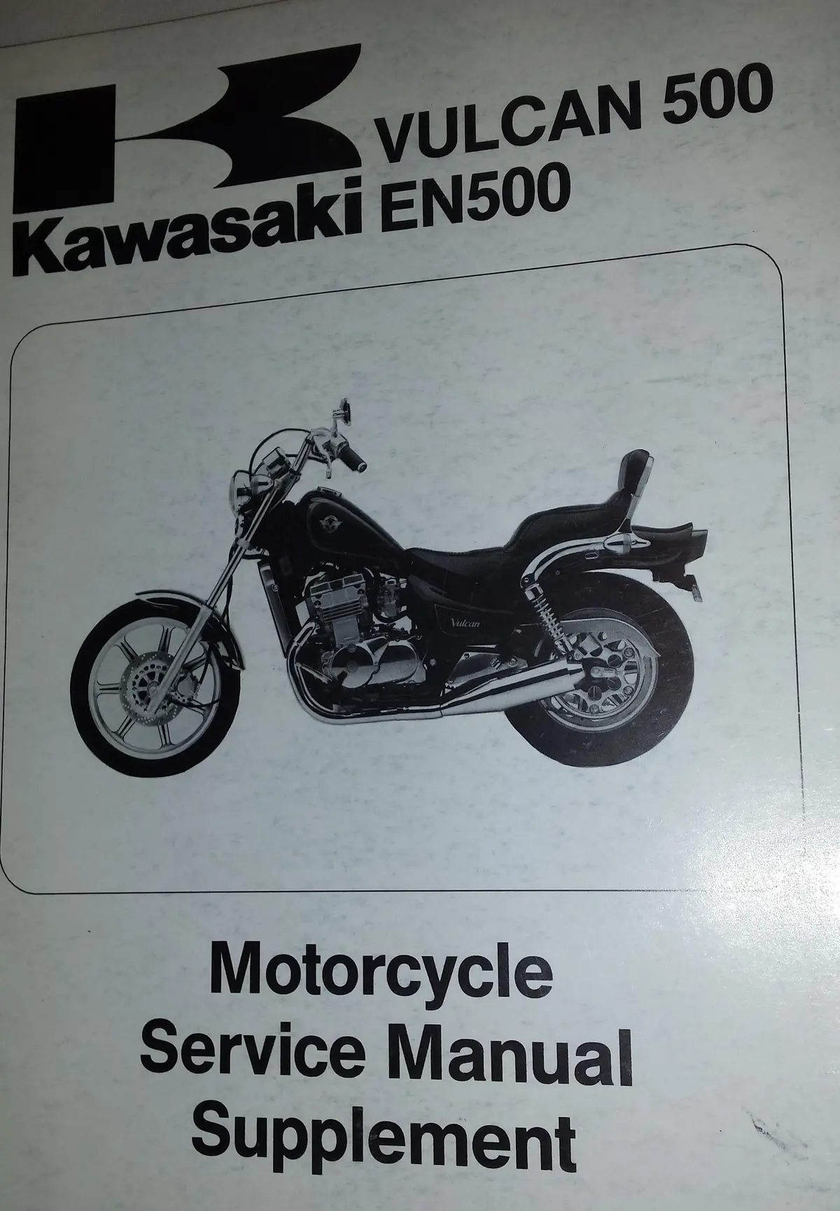 Vulcan 500 Service Manual Supplement 1