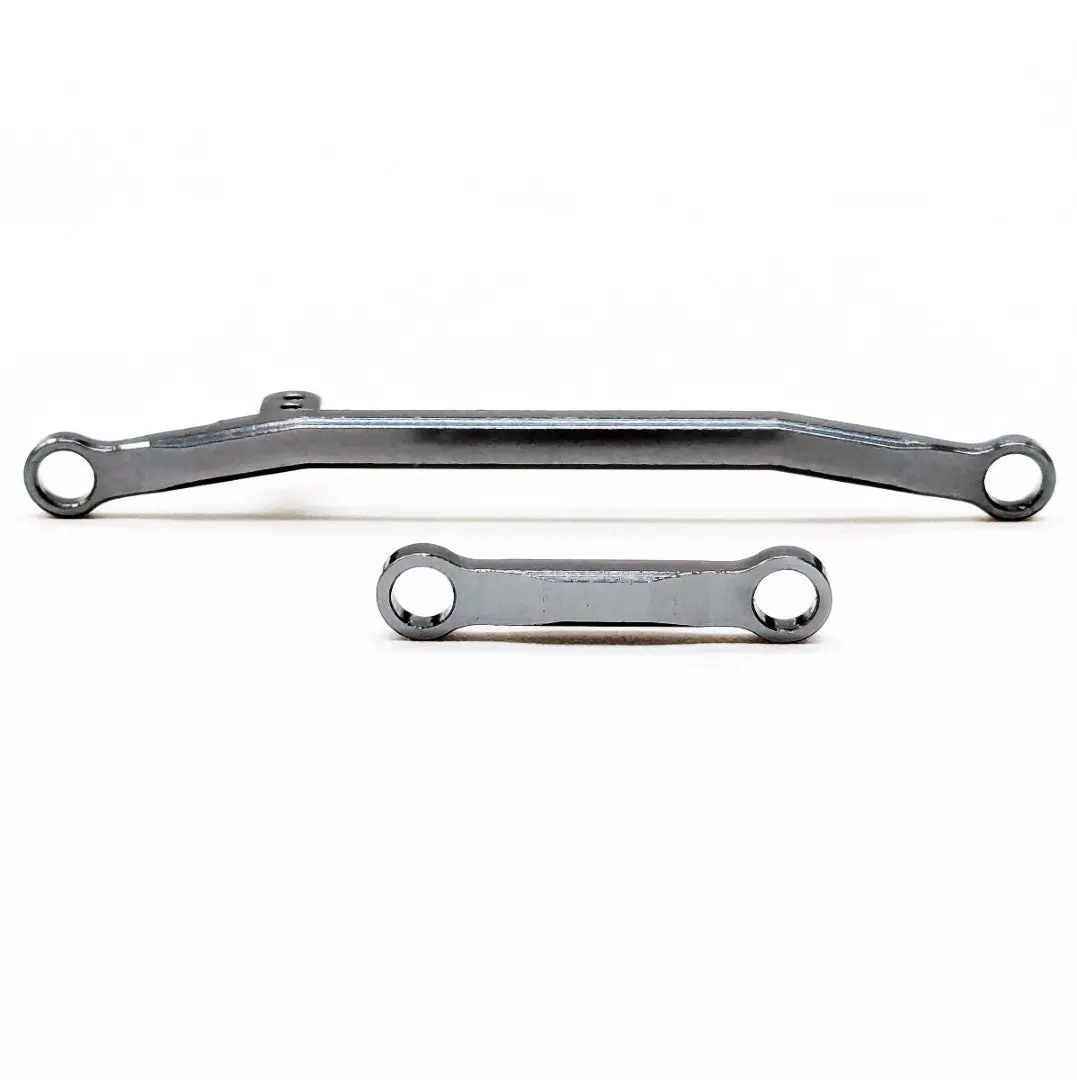 Wagslnk24asl Aluminum Steering Links For Axial Scx24 (Silver) 1