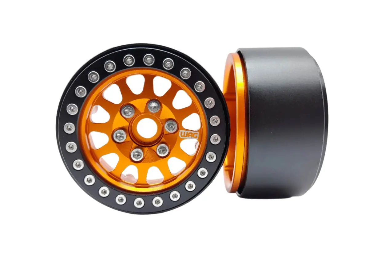 Wcw-101 ”Exclusif Wag” Wheels 1.9/Mag Beadlock Set Of 2 1