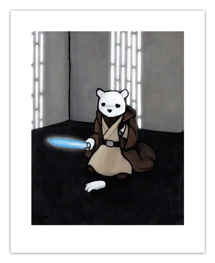 Luke Chueh "The Force Isn't With Me" Print 1