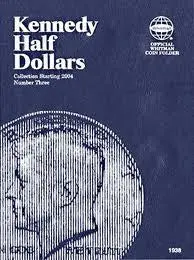 Folder Kennedy Half Dollar #3 2004+ 1