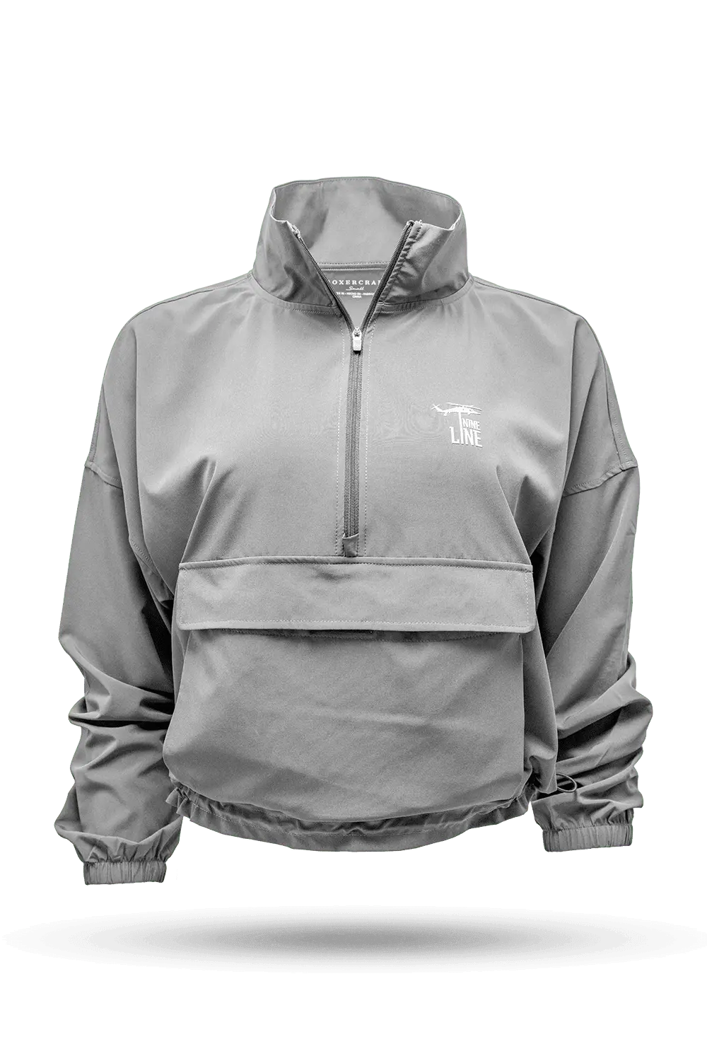 Women's 1/4 Zip Pullover Jacket - Silicone Logo 6