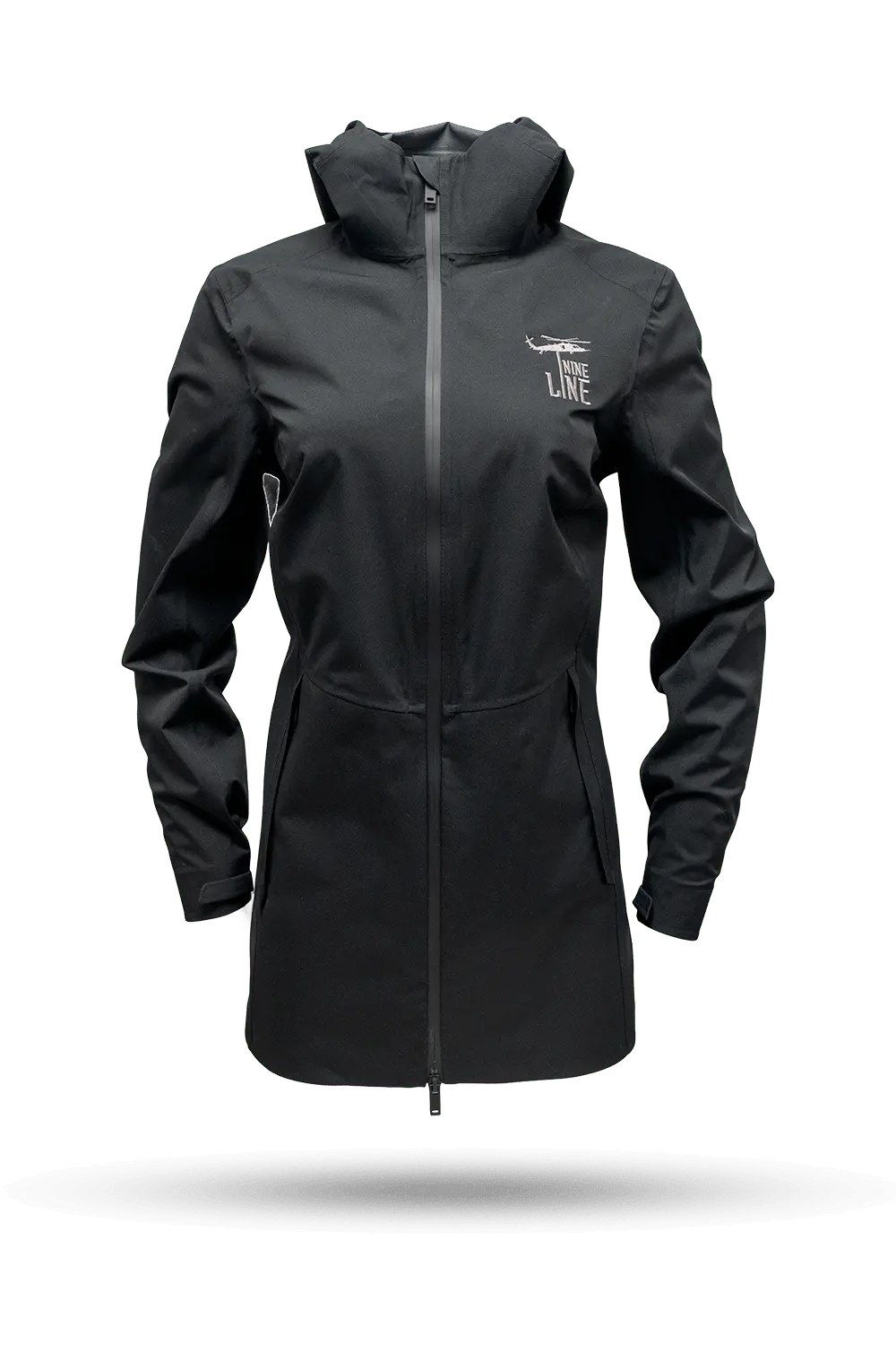 Women's Rainshell Jacket With Dropline Logo 1