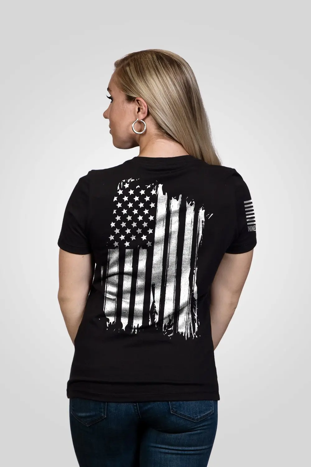 America - Women's Relaxed Fit V-Neck Shirt 1