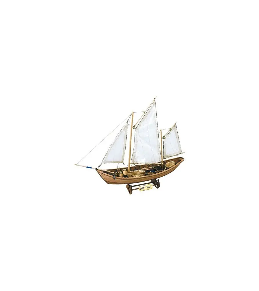 Art19010 Wooden Model Ship Kit: French Doris Saint Malo 1/20 1