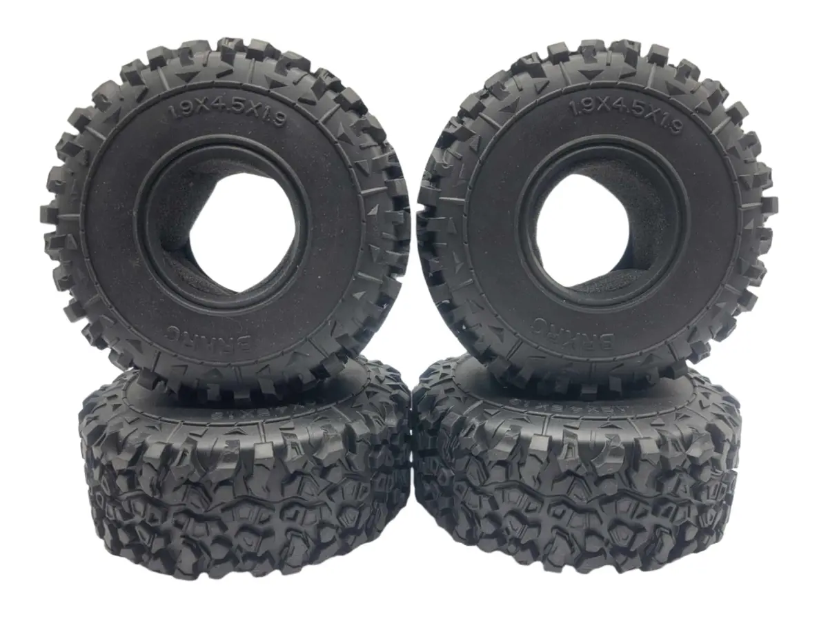 Wt-19R Set 1.9 Crawler Tires (4) 1