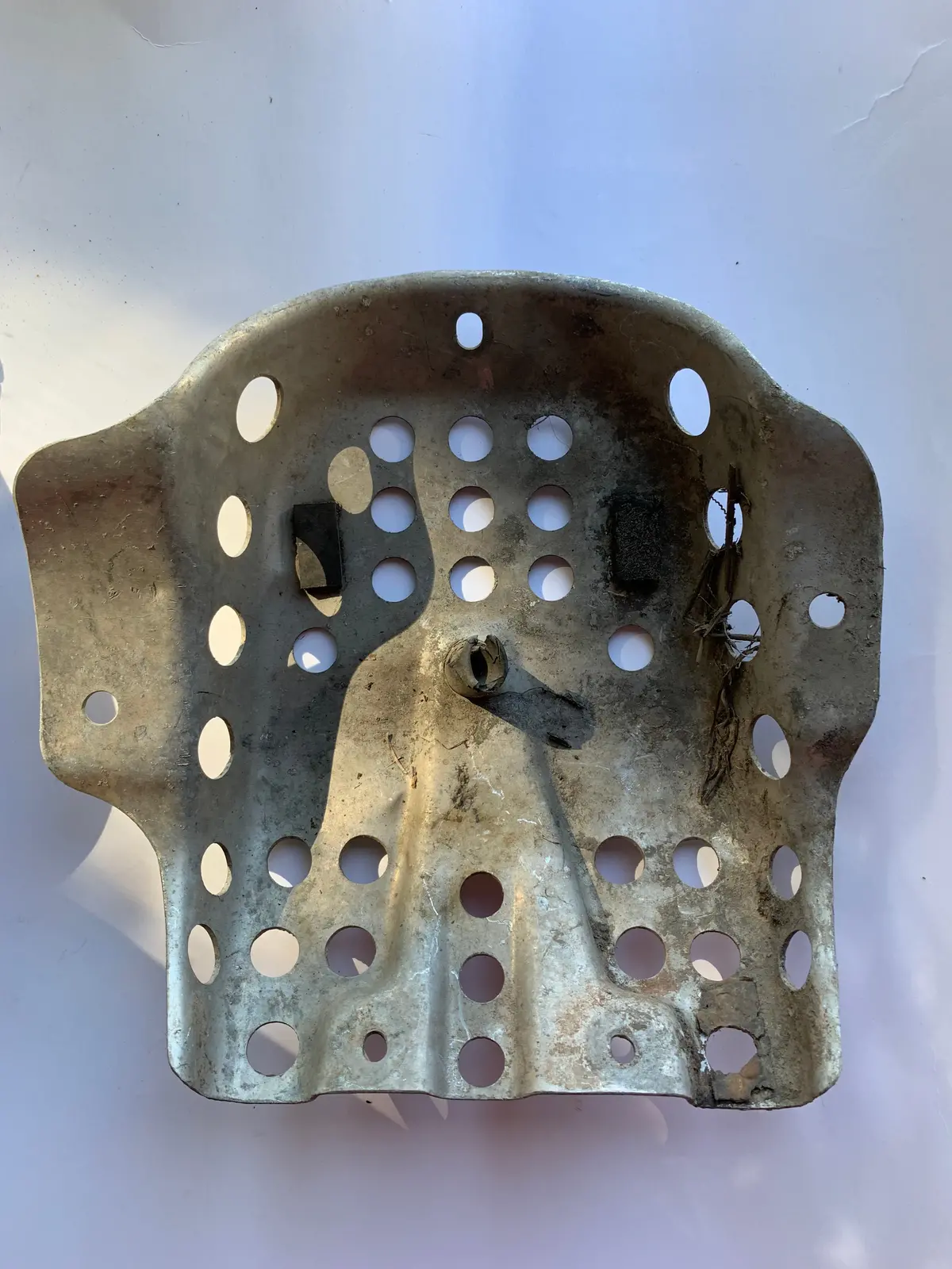 Honda Xl350 Skid Plate 1