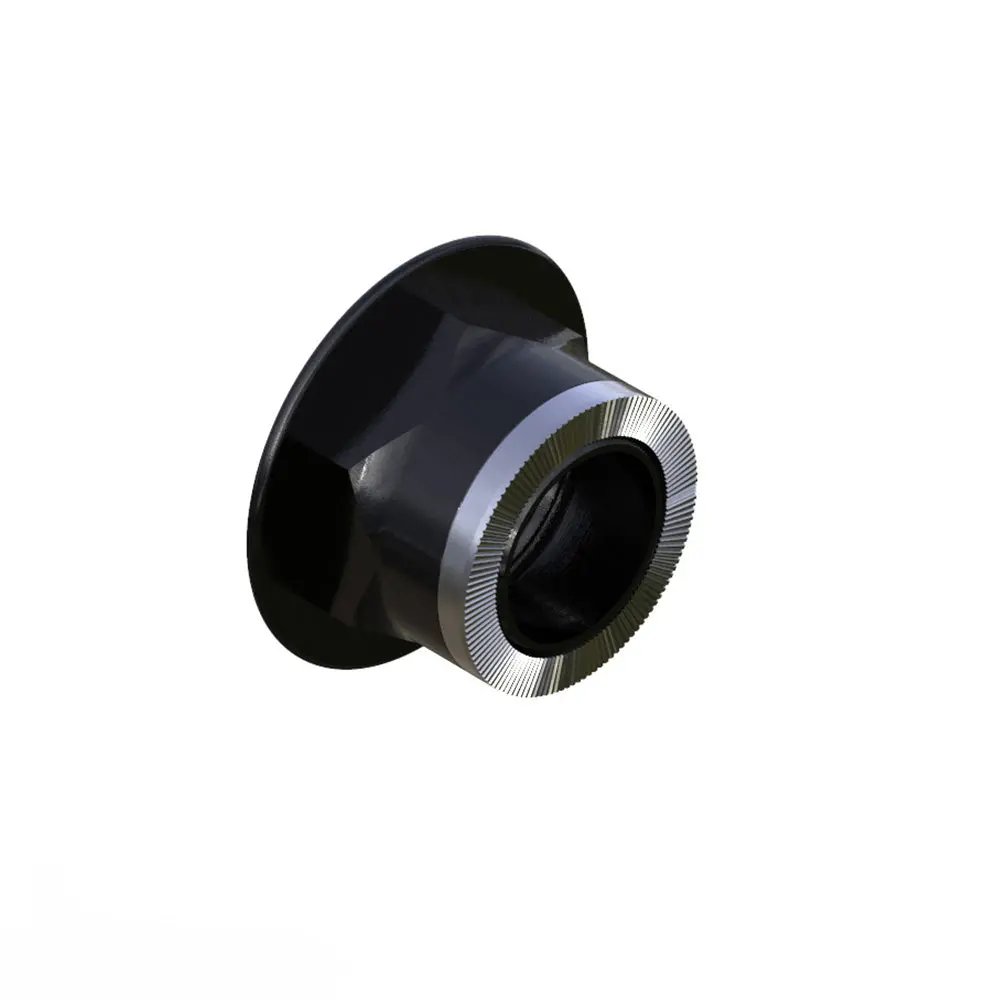 Onyx 12Mm Knurled End Cap Set For 110/12Mm Thru Axle 1