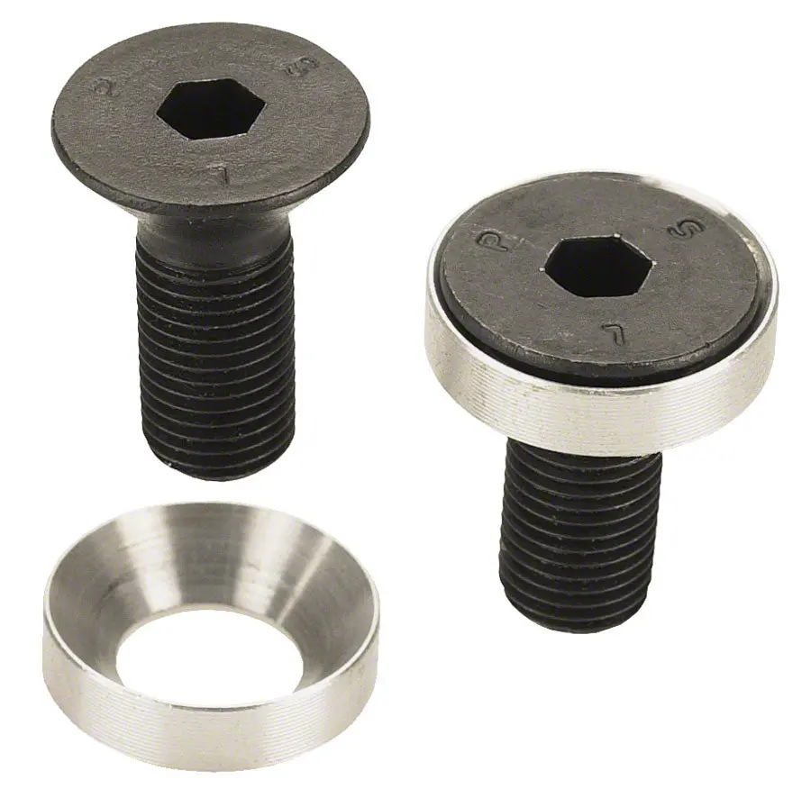 Profile Flush Crank Bolt W/Washers (Solid Spindle) 1
